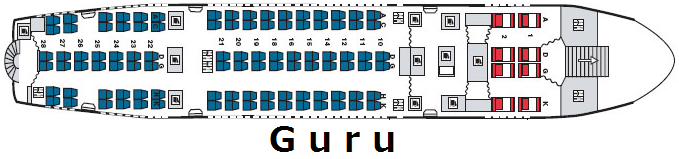 Mapa de Assento SeatGuru